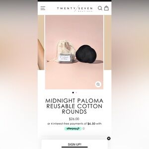 BRAND NEW. Midnight Paloma Reusable Rounds